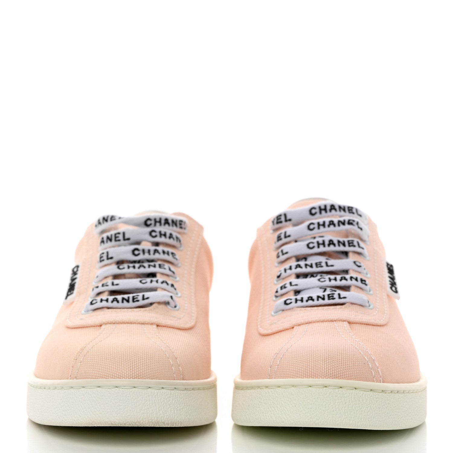 Chanel Canvas Womens Sneakers 39 Light Pink 2 of 9
