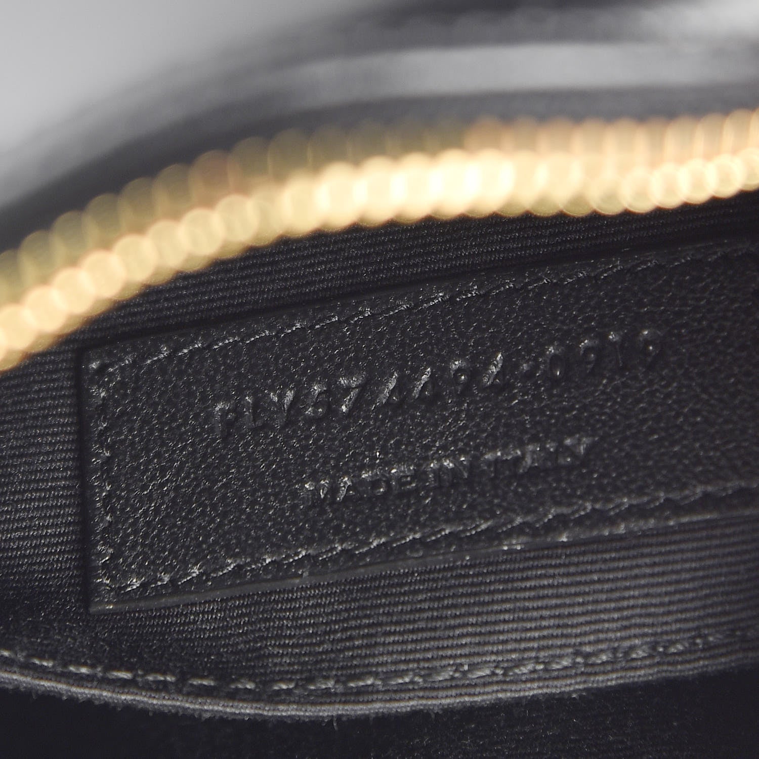 Saint Laurent Calfskin Matelasse Monogram Lou Camera Bag Black 9 of 10