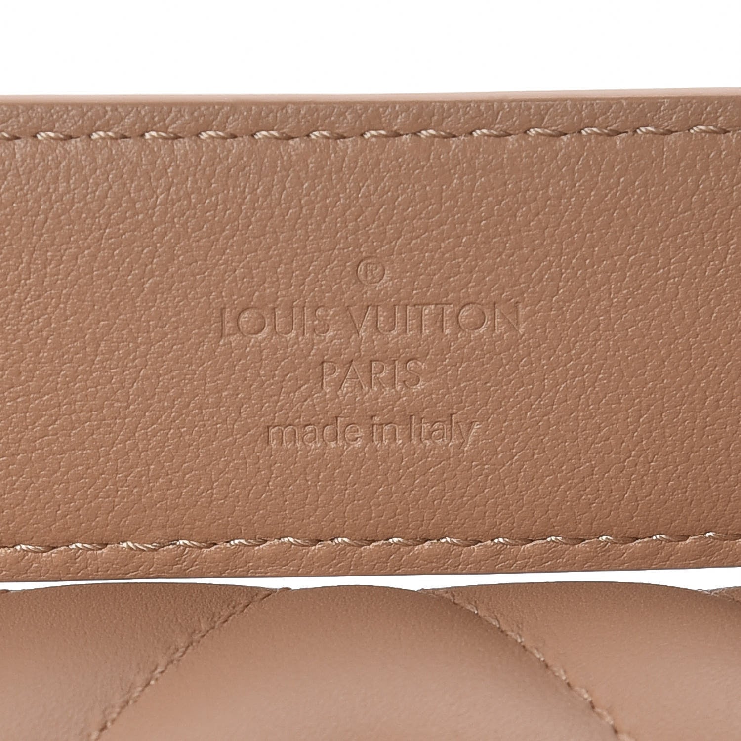 Louis Vuitton Calfskin New Wave Chain MM Noisette 11 of 12