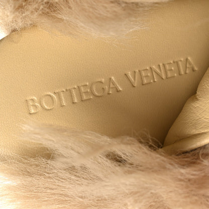 Bottega Veneta Shearling Curve Soft Poodle Slide Sandals 37 Heirloom 7 of 9
