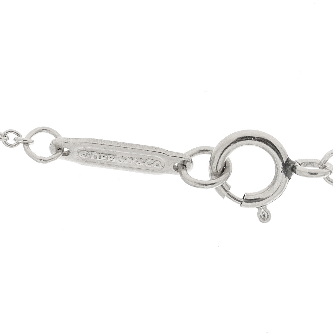 Tiffany Platinum Diamond Enchant Butterfly Necklace 3 of 6