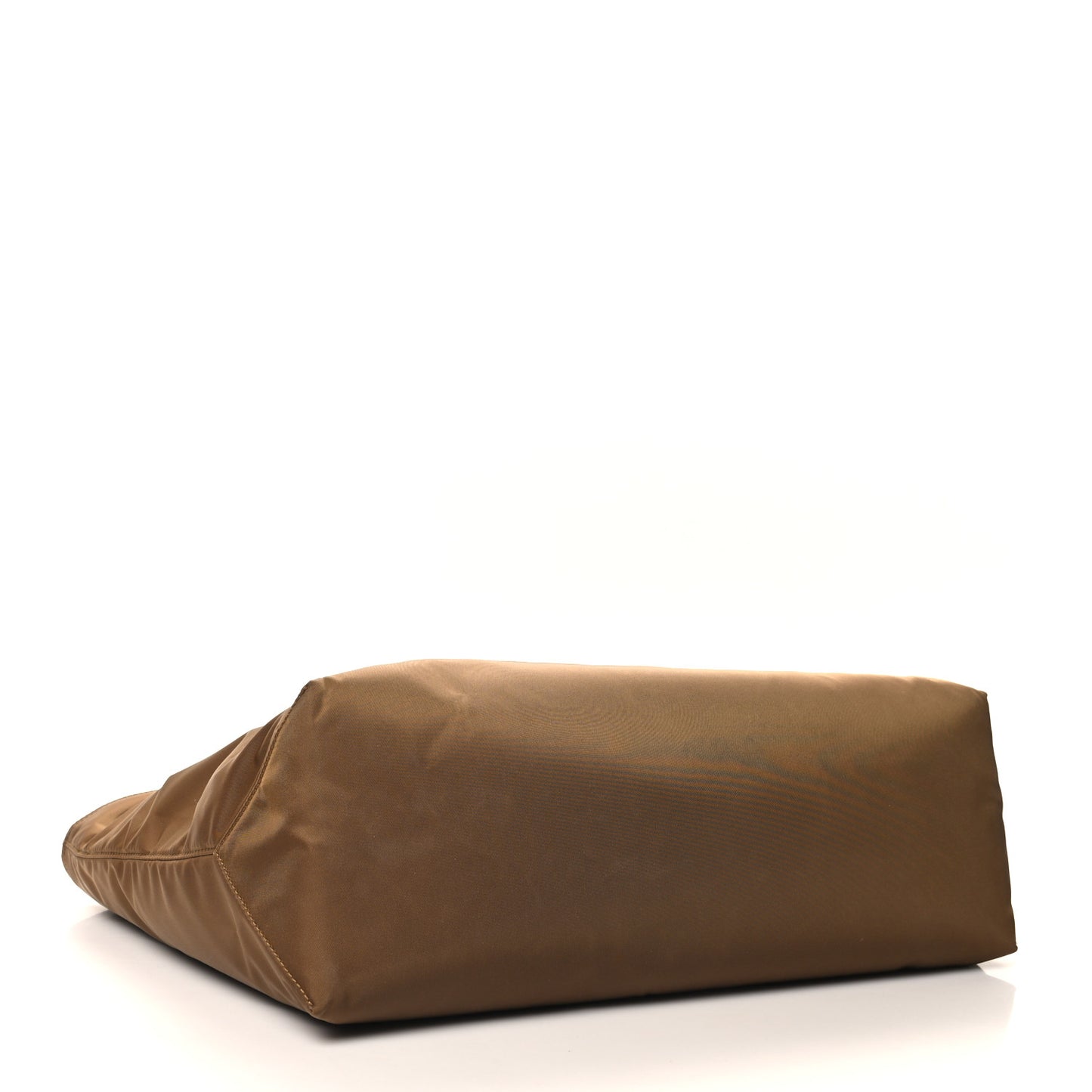 Re-Nylon Saffiano Large Tote Cork Beige