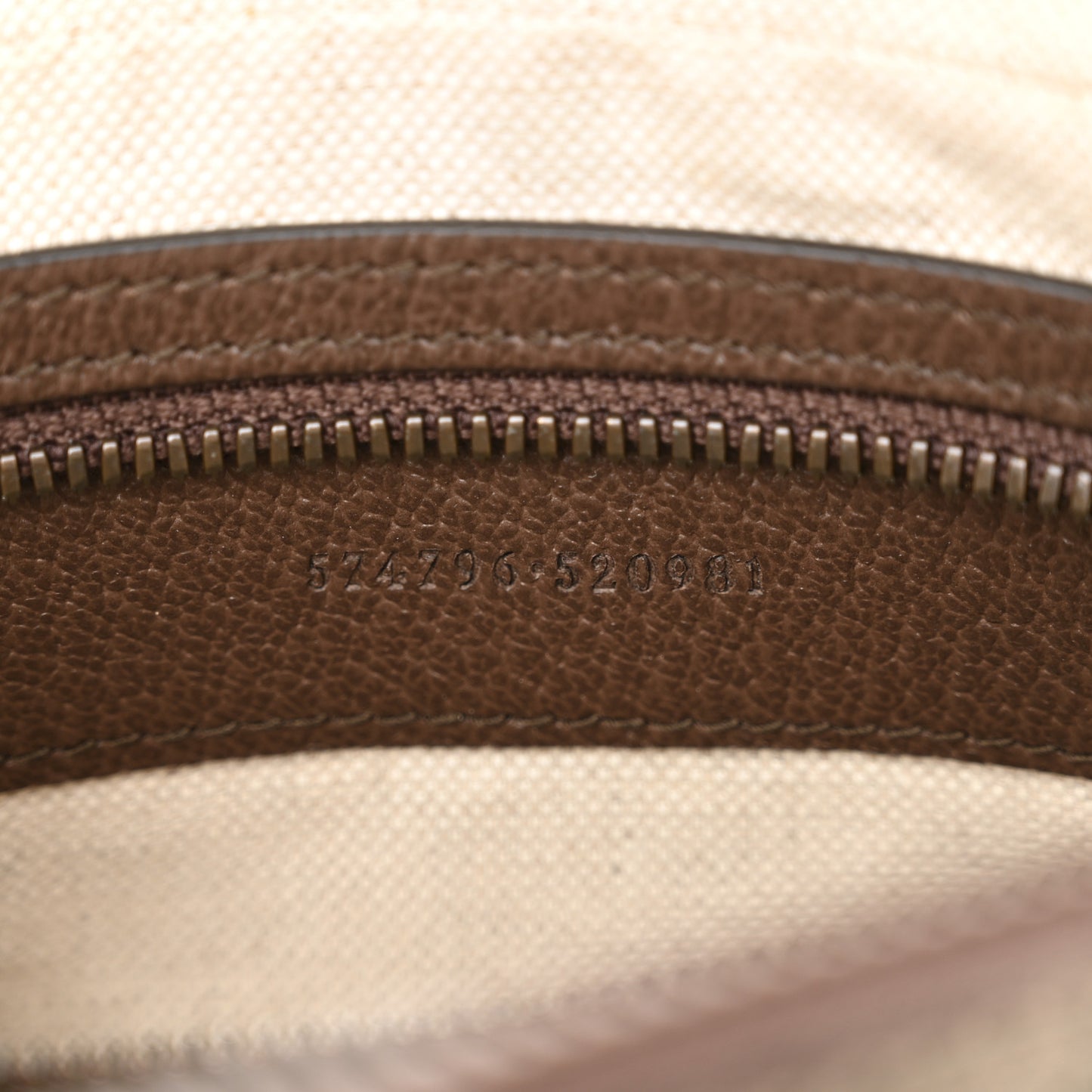 Soft GG Supreme Monogram Medium Ophidia Belt Bag Dark Brown