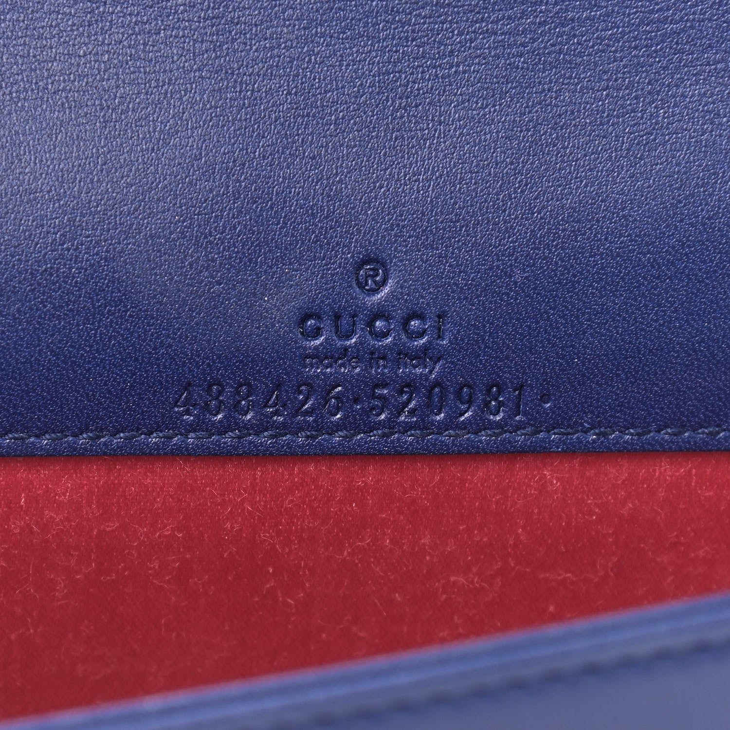 Gucci Velvet Matelasse GG Marmont Mini Bag Cobalt Blue 6 of 9