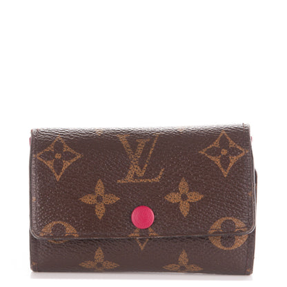 Louis Vuitton Monogram 6 Key Multicles Holder Fuchsia 1 of 7