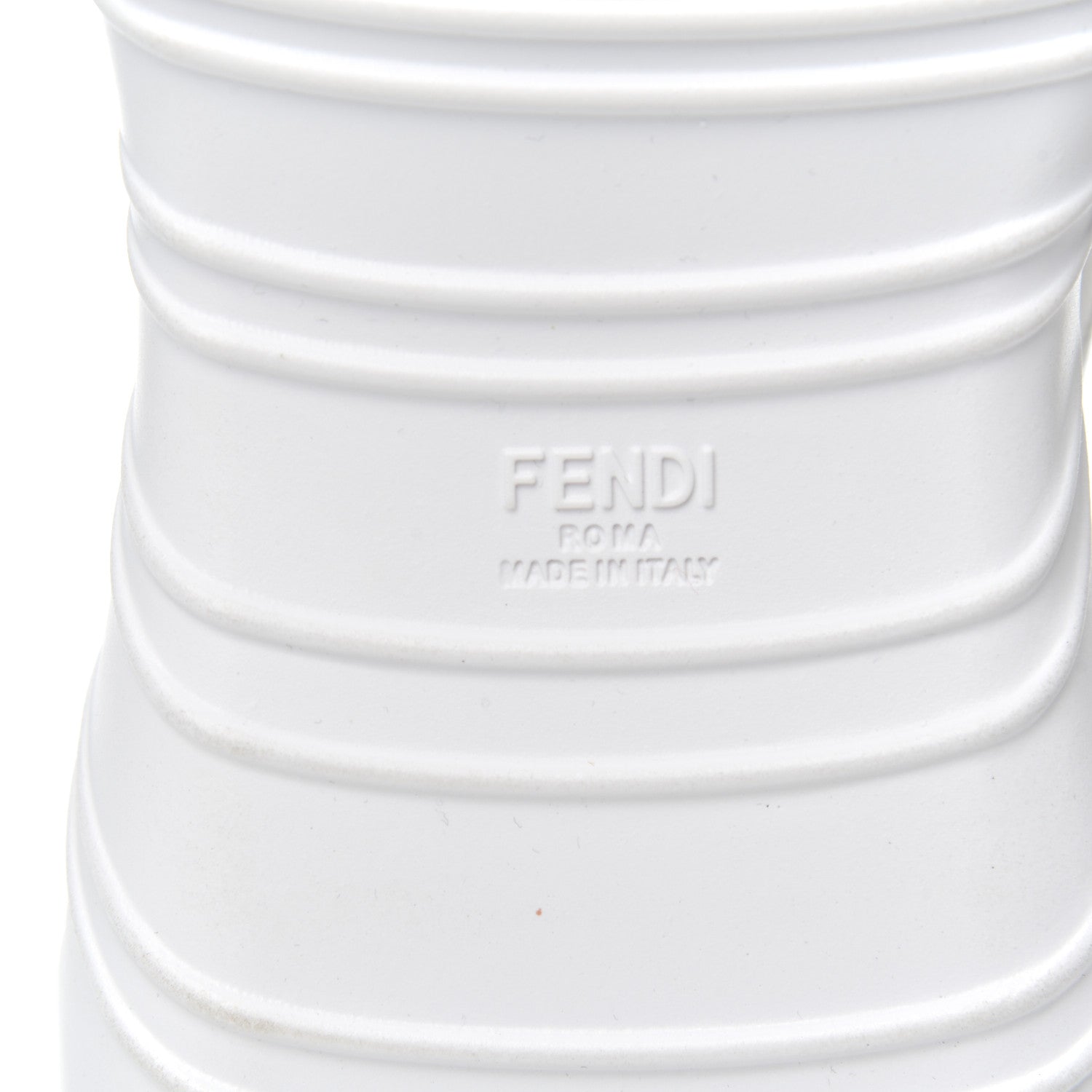 Fendi Vitello Technical Mesh FF Mens Sneakers 12 Ultra White Maya Black 7 of 9