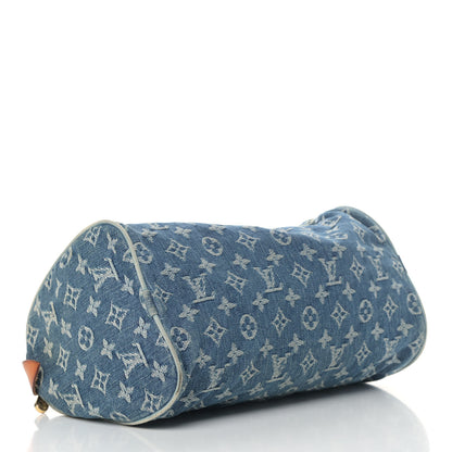 Louis Vuitton Monogram Denim Neo Speedy Blue 3 of 8