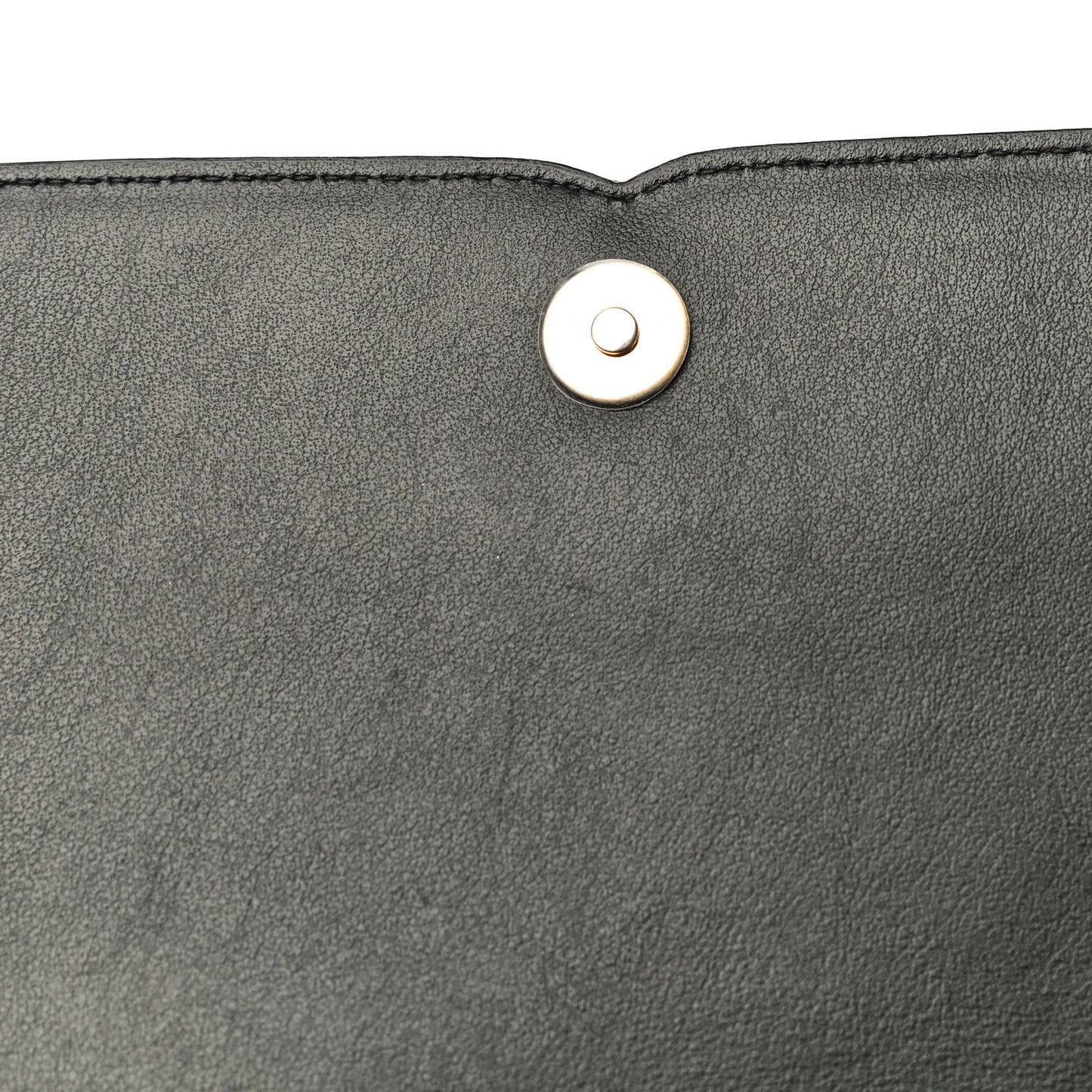 Caviar Quilted Filigree Flap Pouch Black