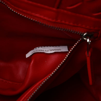 Bottega Veneta Nappa Intrecciato Tote Bag Red 7 of 12