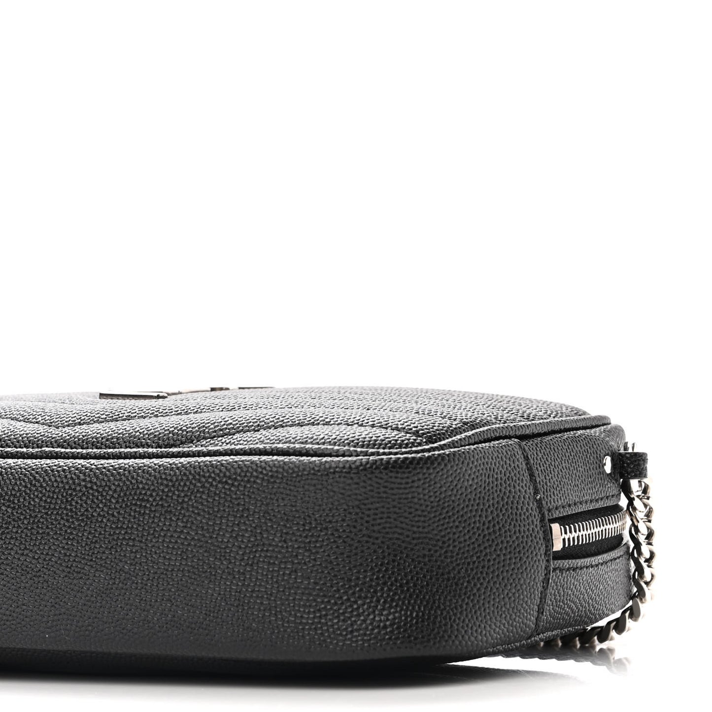 Grain De Poudre Matelasse Monogram Mini Lou Camera Bag Black