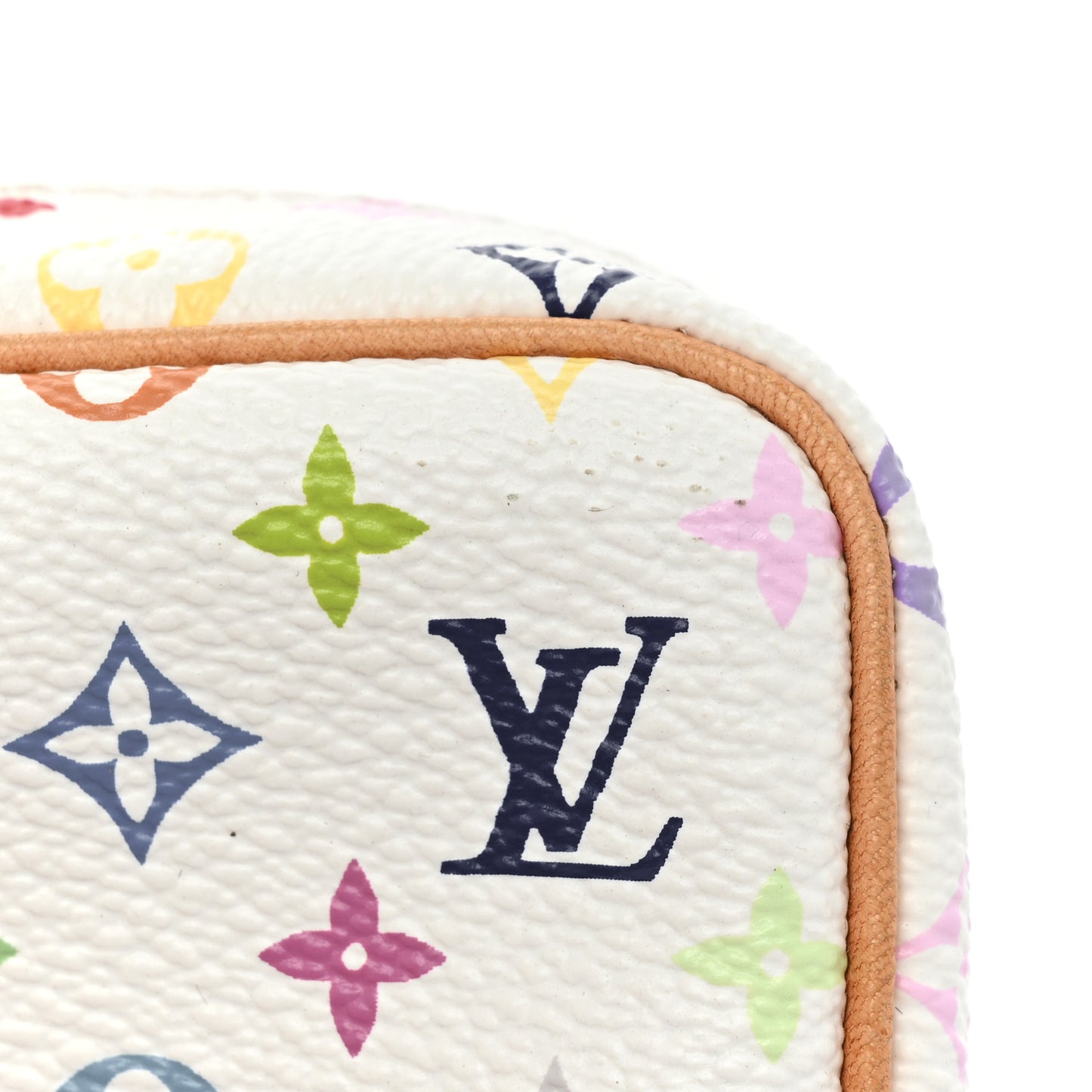 Monogram Multicolor Trousse Wapity White