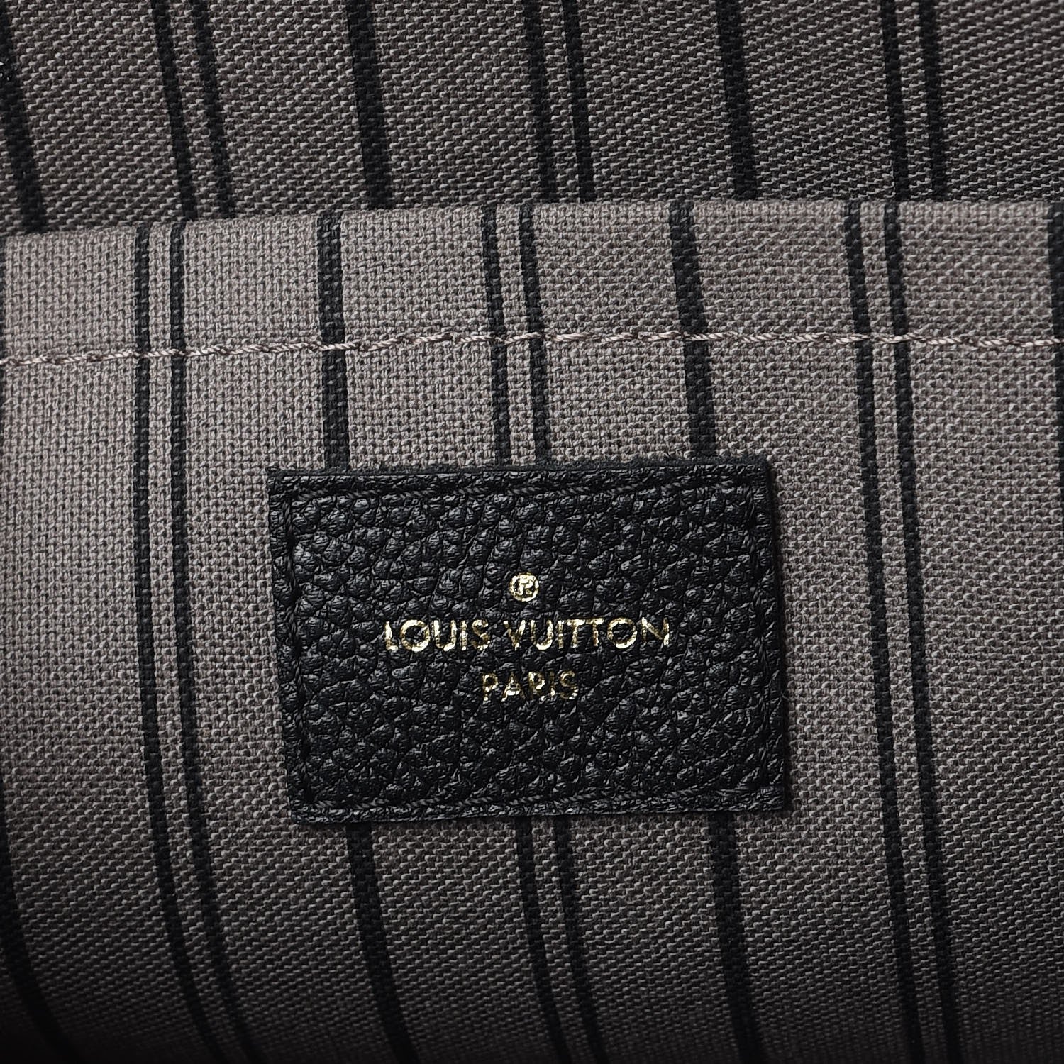Louis Vuitton Empreinte Montaigne GM Black 6 of 9
