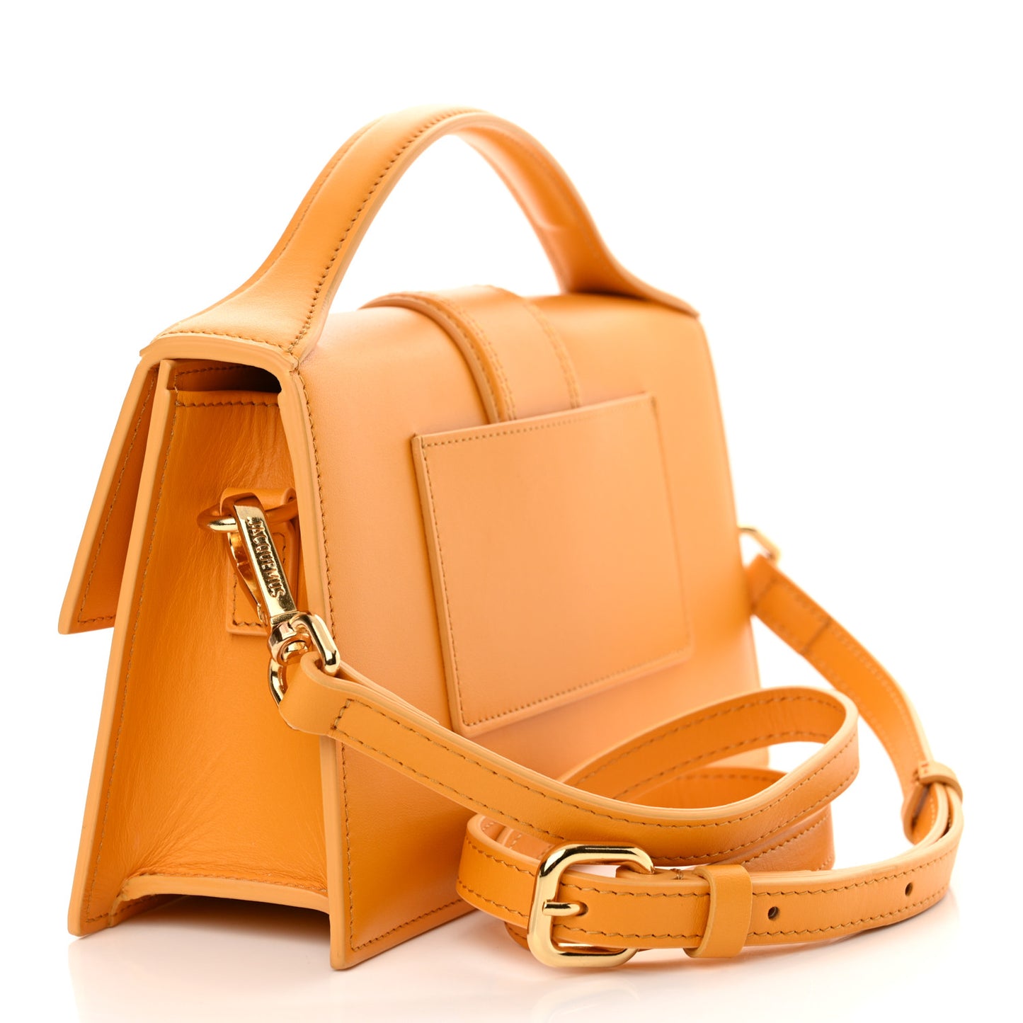 Smooth Calfskin Le Grand Bambino Dark Orange