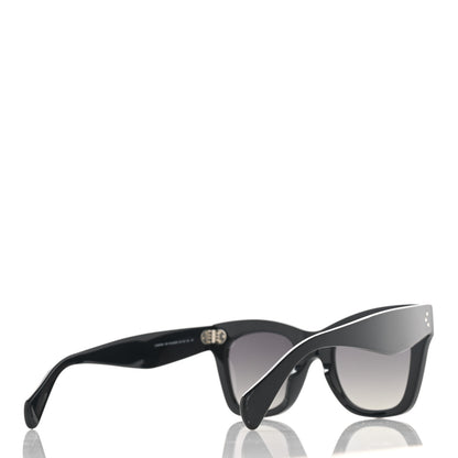 Celine Polarized Sunglasses CL4004IN Black 4 of 7