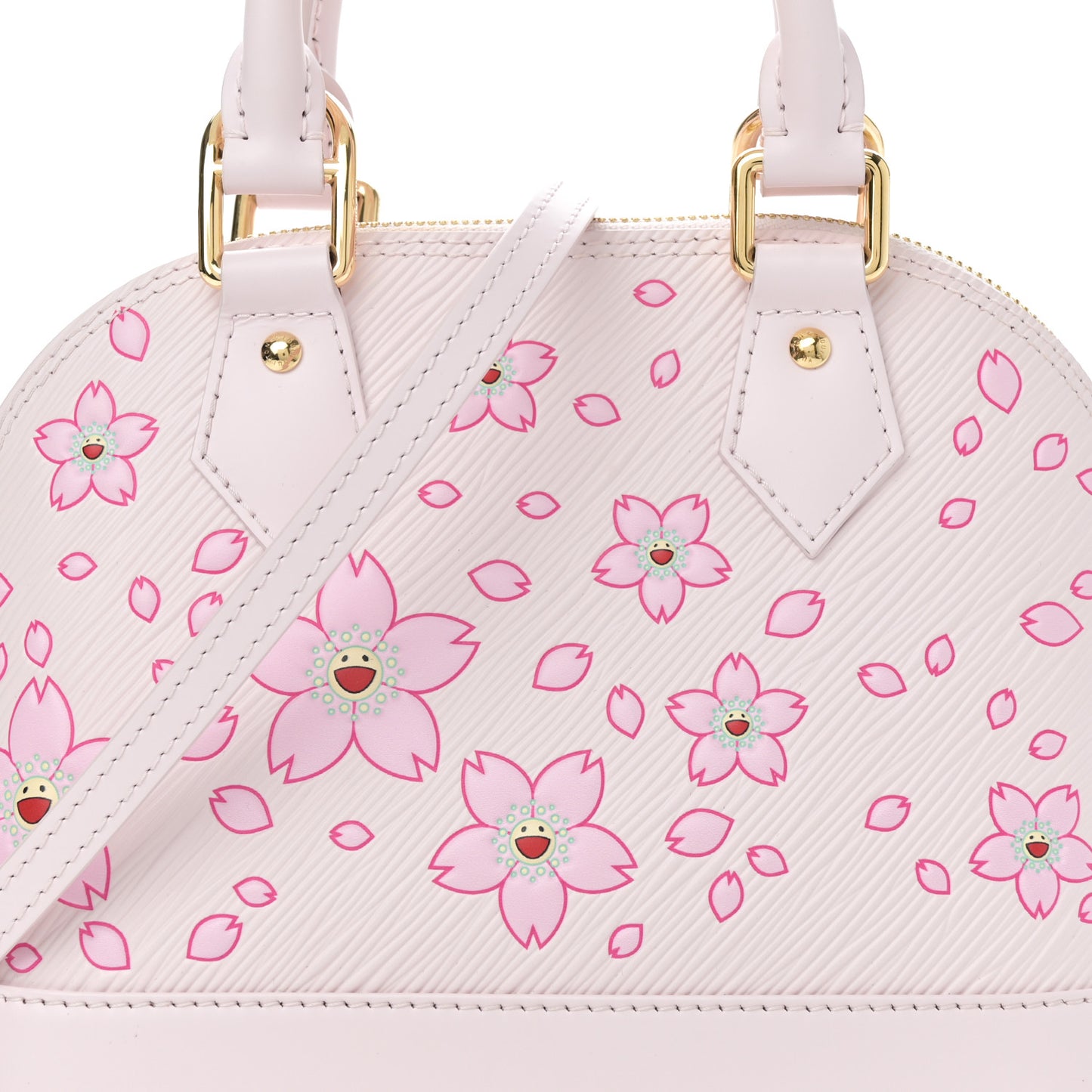 LV X TM Epi Cherry Blossom Alma BB Pink