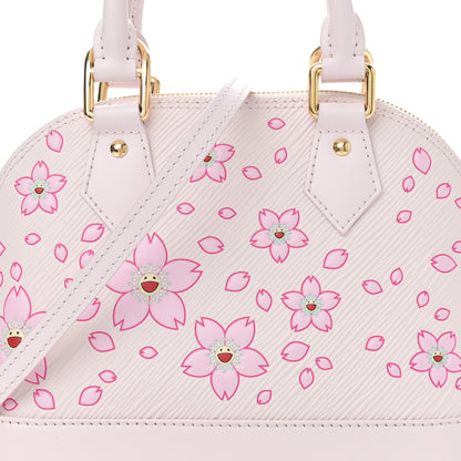 Louis Vuitton LV X TM Epi Cherry Blossom Alma BB Pink 7 of 9