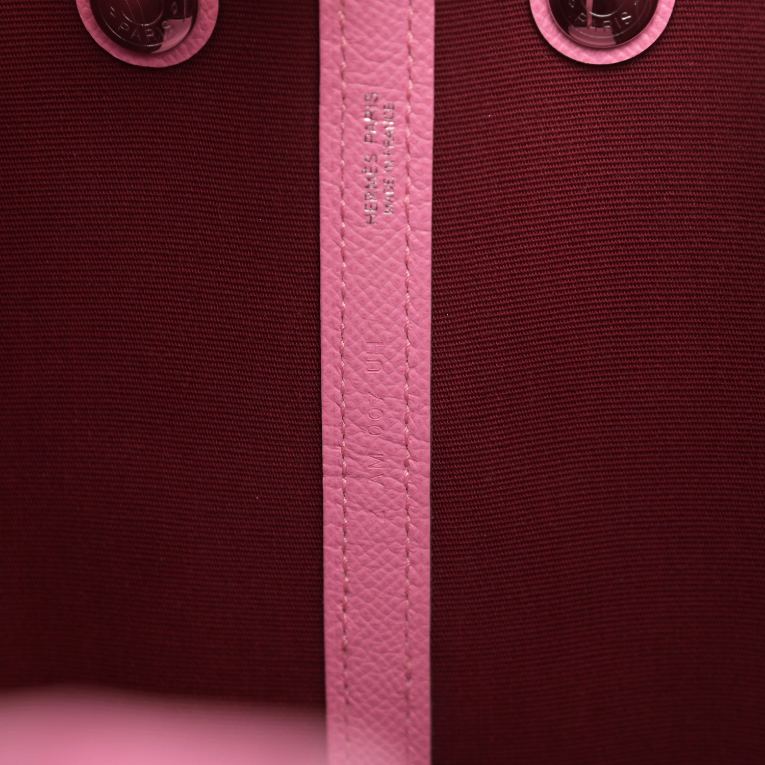 Hermes Toile Epsom Verso Garden Party 30 TPM Bubblegum Rubis 7 of 11