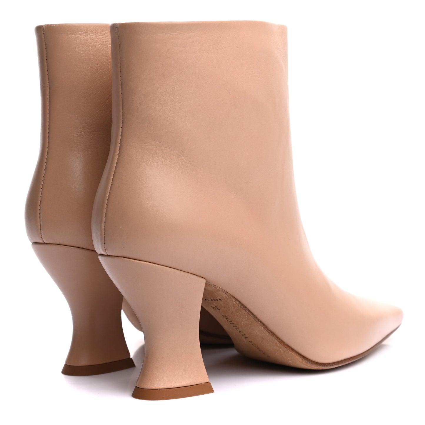 Calfskin Cloud Ankle Boots 38 Cipria