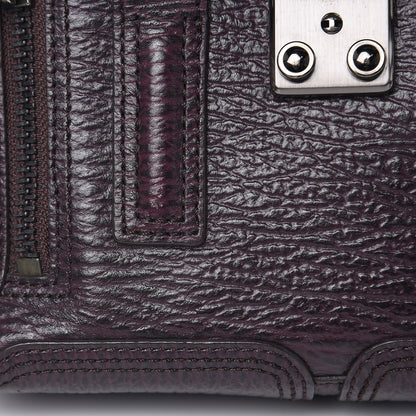 3.1 Phillip Lim 3.1 Textured Calfskin Mini Pashli Satchel African Violet 12 of 13