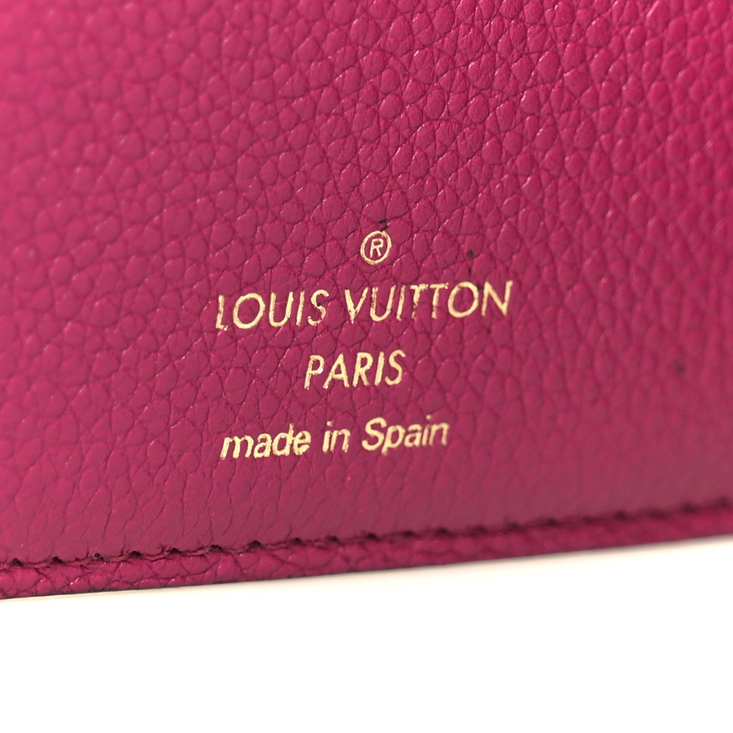 Louis Vuitton Monogram Pallas Compact Wallet Fushia 7 of 8