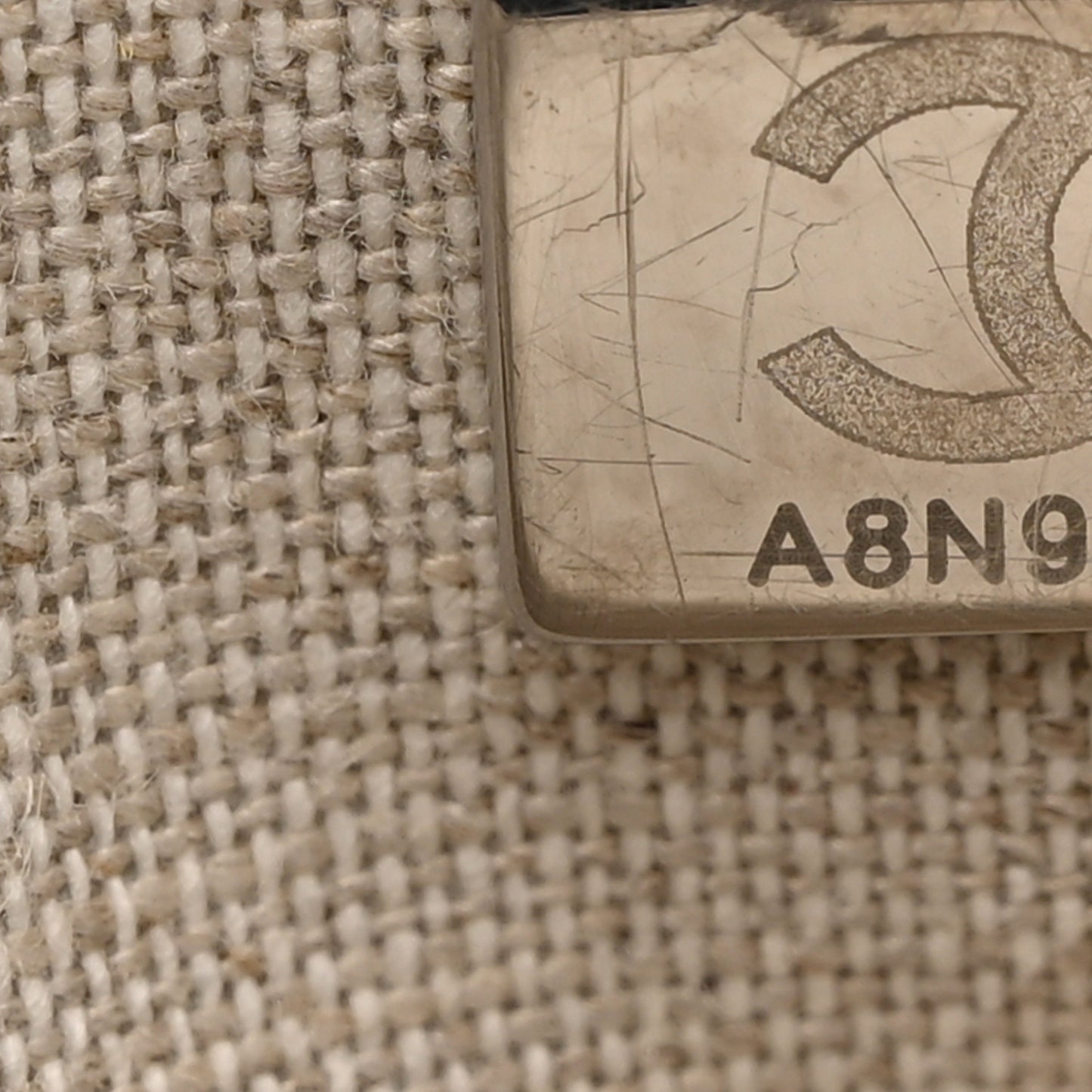 Mixed Fibers Small Deauville Tote Navy Blue