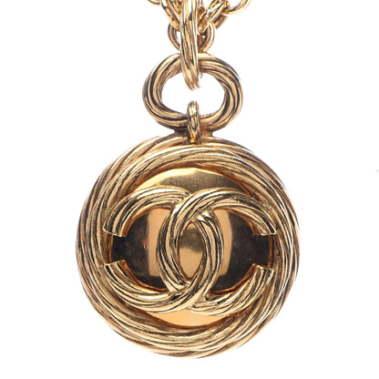 Chanel CC Mirror Long Necklace Gold 4 of 6