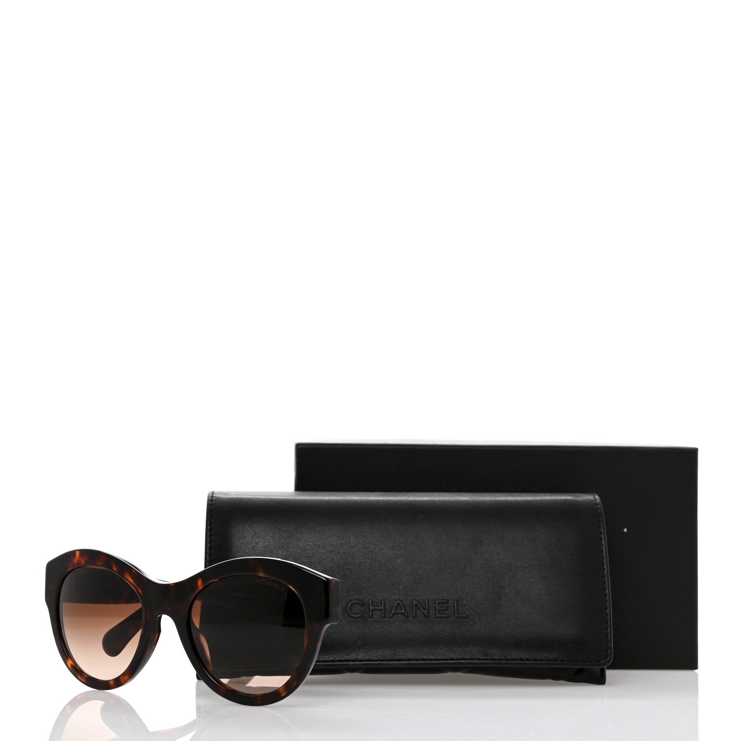 Chanel Acetate Butterfly Sunglasses 5371-A Tortoise 8 of 8