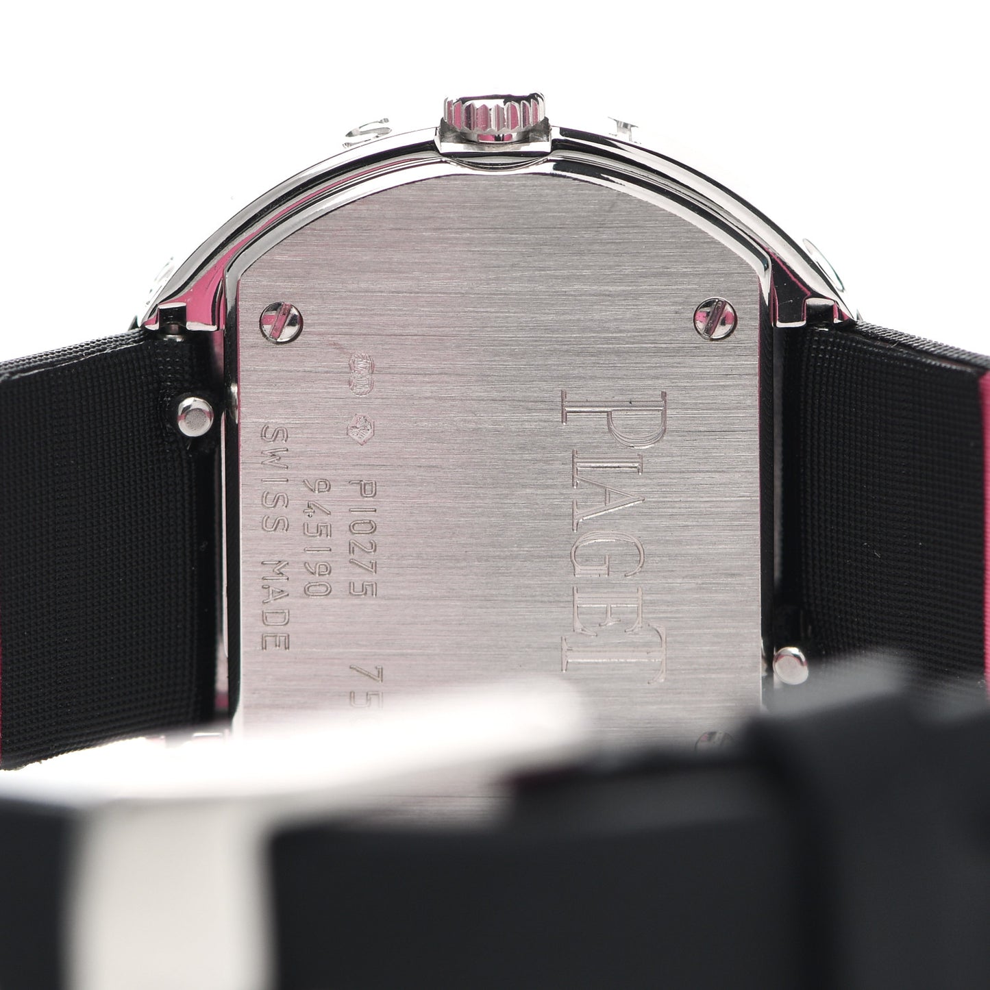 18K White Gold Satin Diamond 29mm Possession Quartz Watch