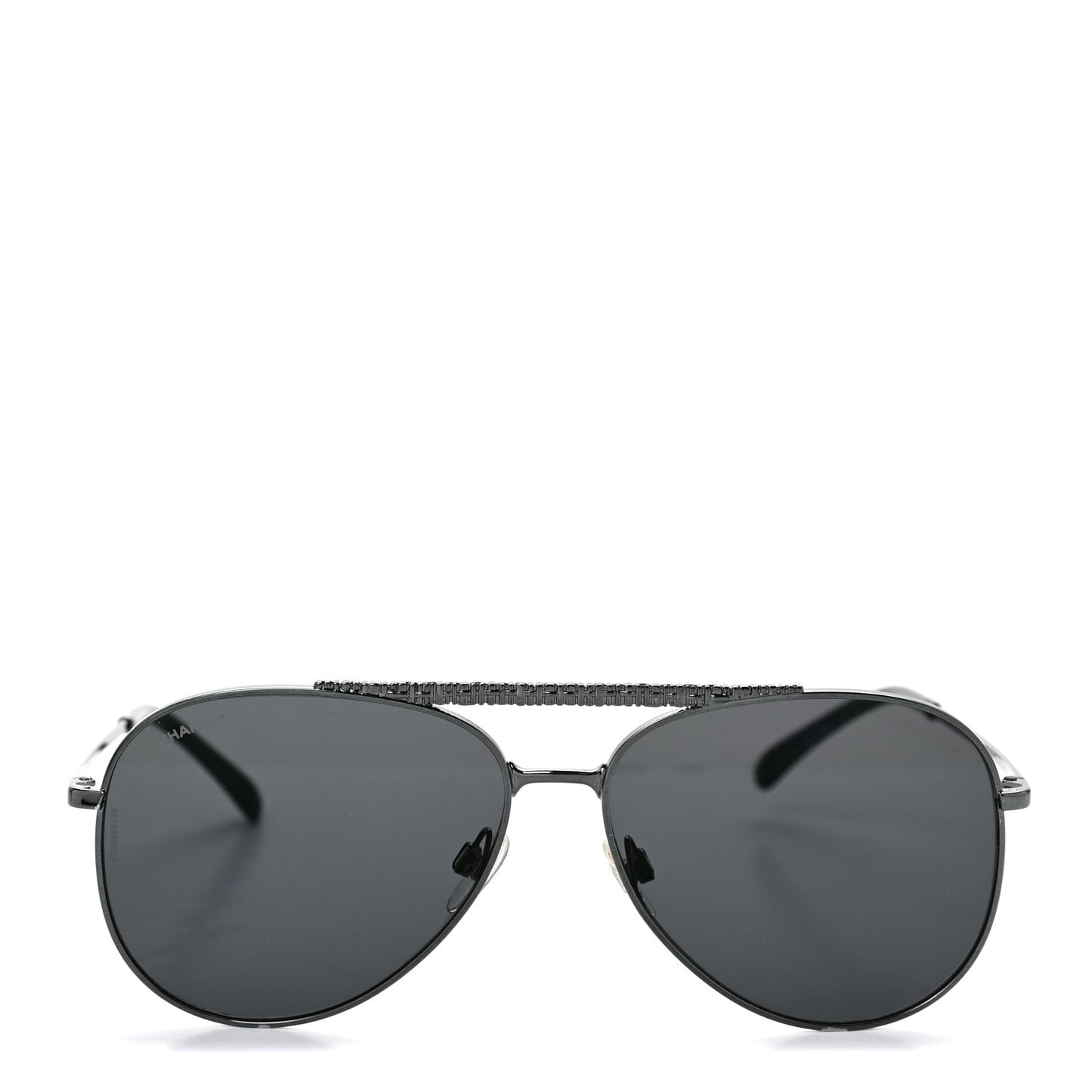 Metal Pilot Aviator Sunglasses 4231 Black