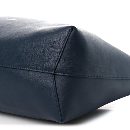 Mansur Gavriel Calfskin Candy Hobo Navy 9 of 10