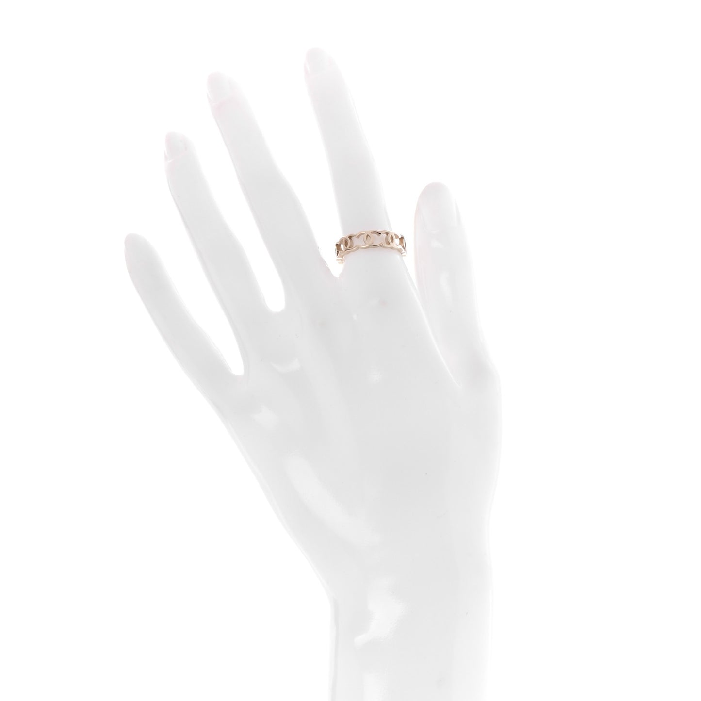 Metal CC Ring 6 52 Gold
