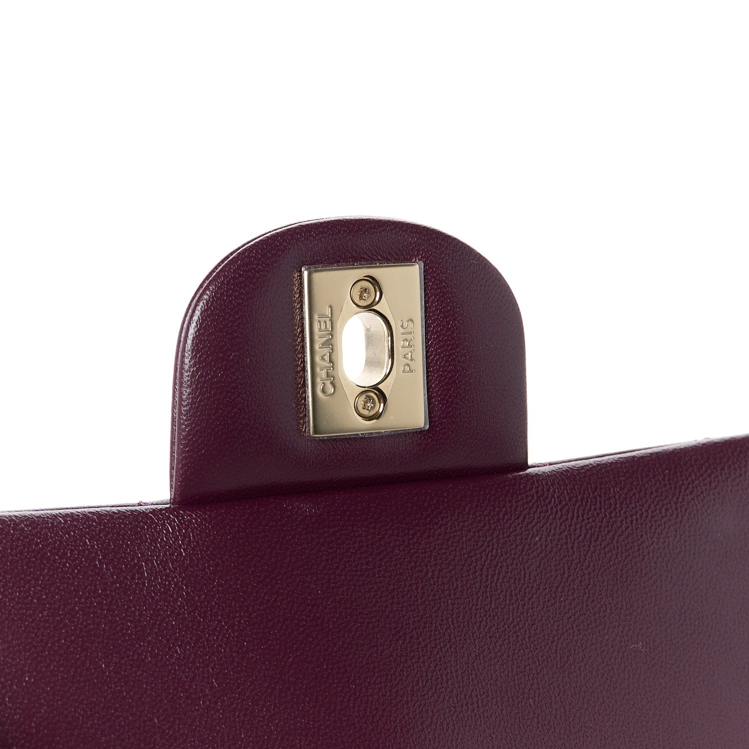 Chanel Lambskin Quilted Mini Rectangular Flap Burgundy 6 of 11