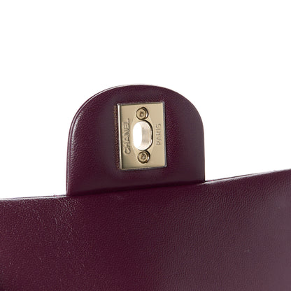 Chanel Lambskin Quilted Mini Rectangular Flap Burgundy 6 of 11