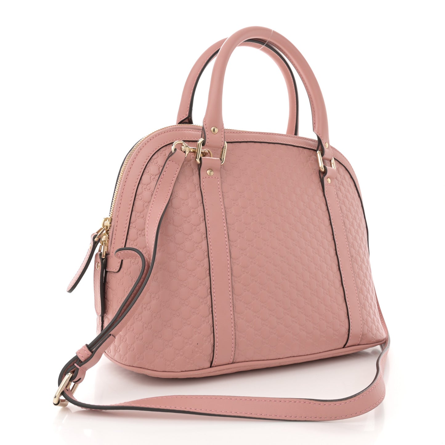 Microguccissima Medium Dome Bag Soft Pink