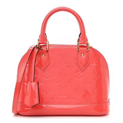 Louis Vuitton Vernis Alma BB Rose Litchi 1 of 9