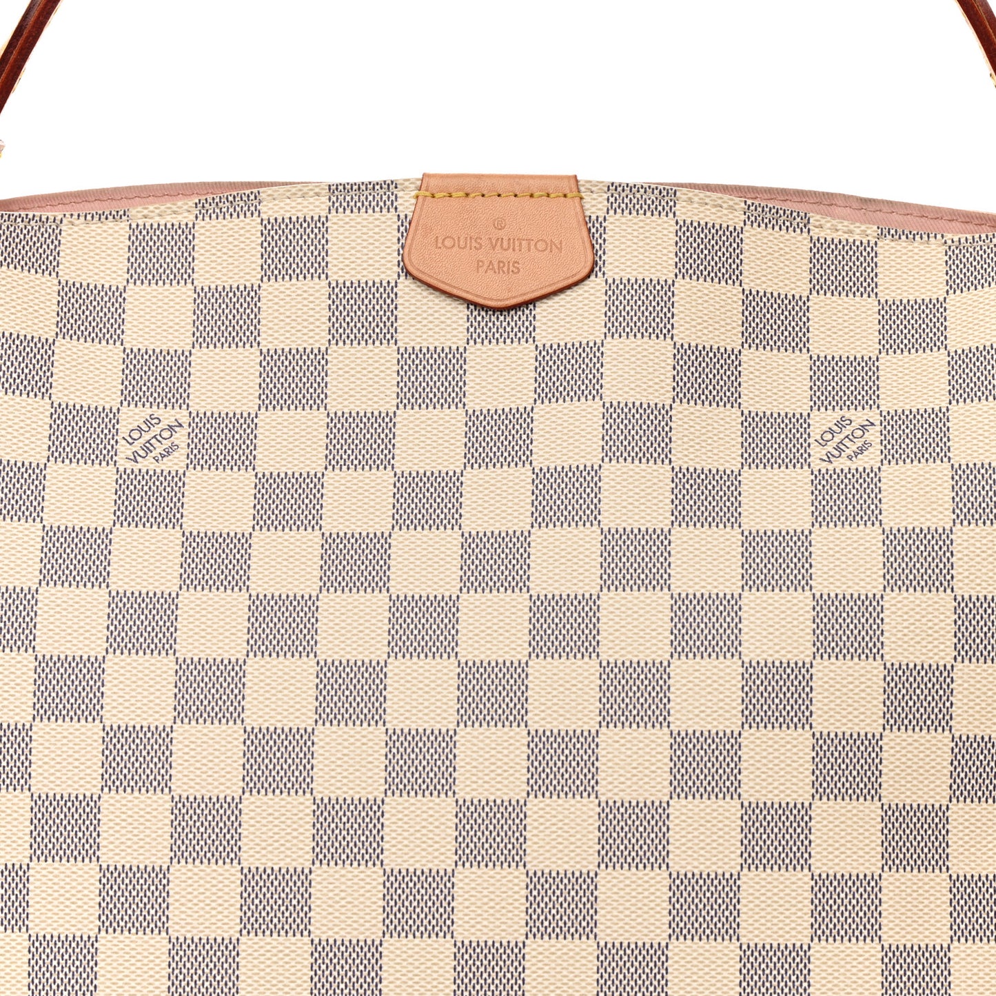 Damier Azur Graceful PM Rose Ballerine