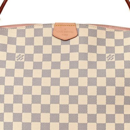 Louis Vuitton Damier Azur Graceful PM Rose Ballerine 7 of 14