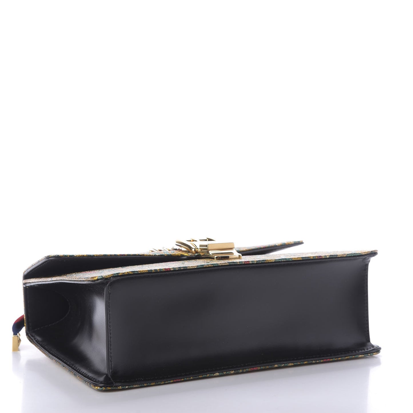 Iridescent Brocade Small Sylvie Shoulder Bag Gold