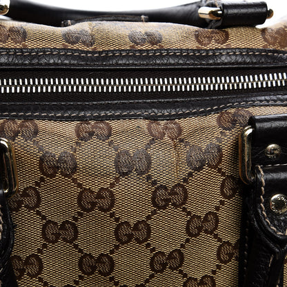 Gucci Crystal Monogram Medium Joy Boston Dark Brown 18 of 24