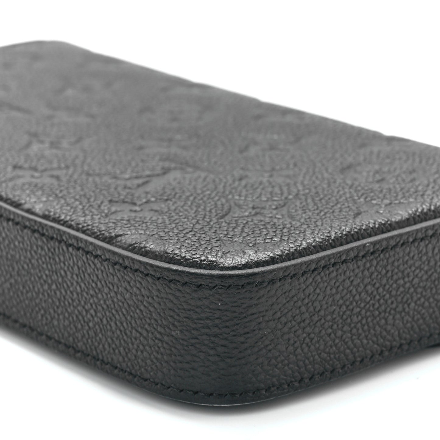 Empreinte Pochette Felicie Chain Wallet Black