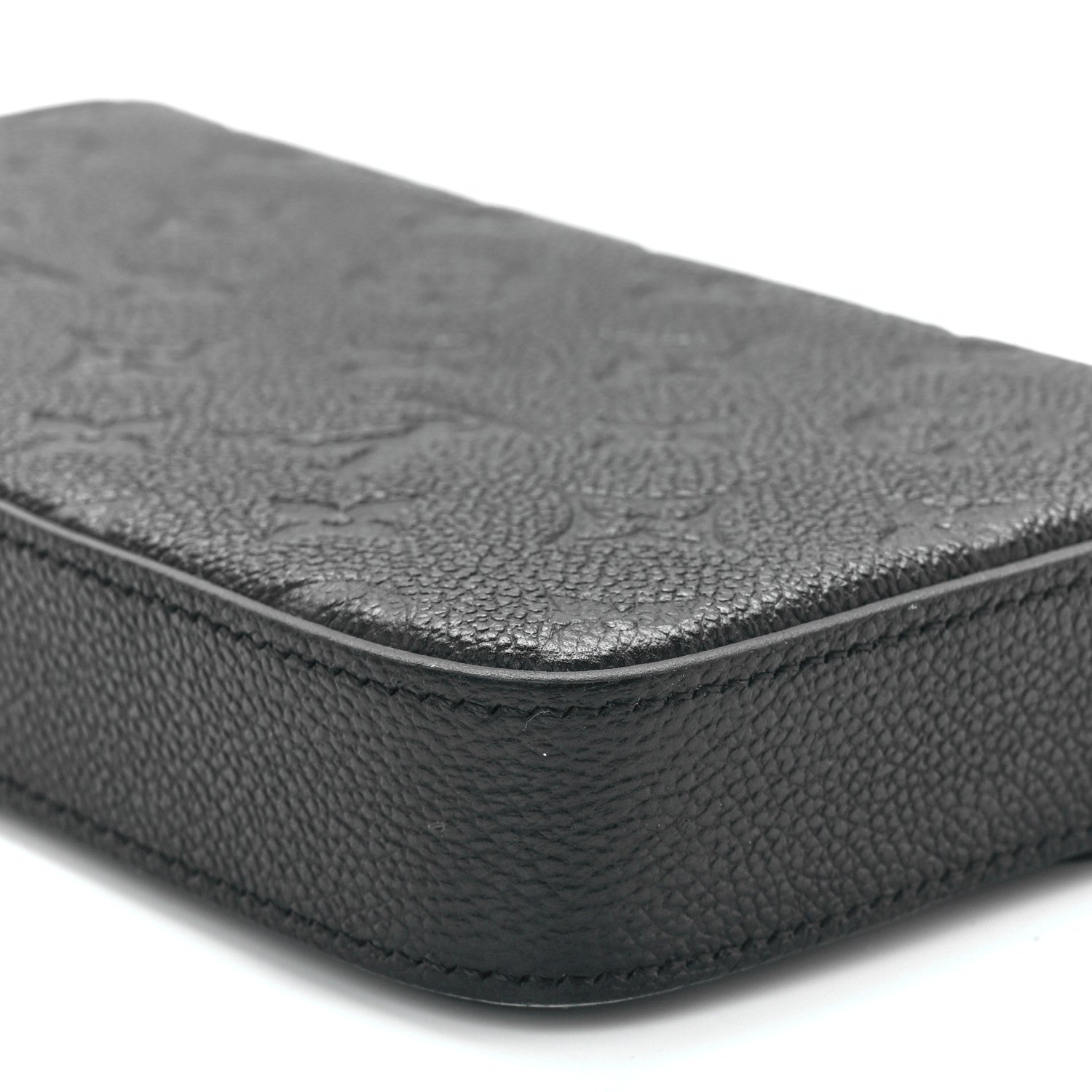 Louis Vuitton Empreinte Pochette Felicie Chain Wallet Black 15 of 16