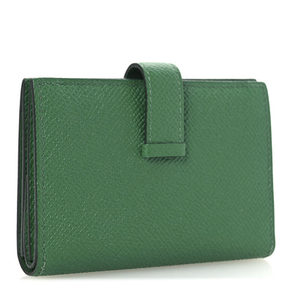 Hermes Epsom Mini Bearn Wallet Cactus 3 of 9