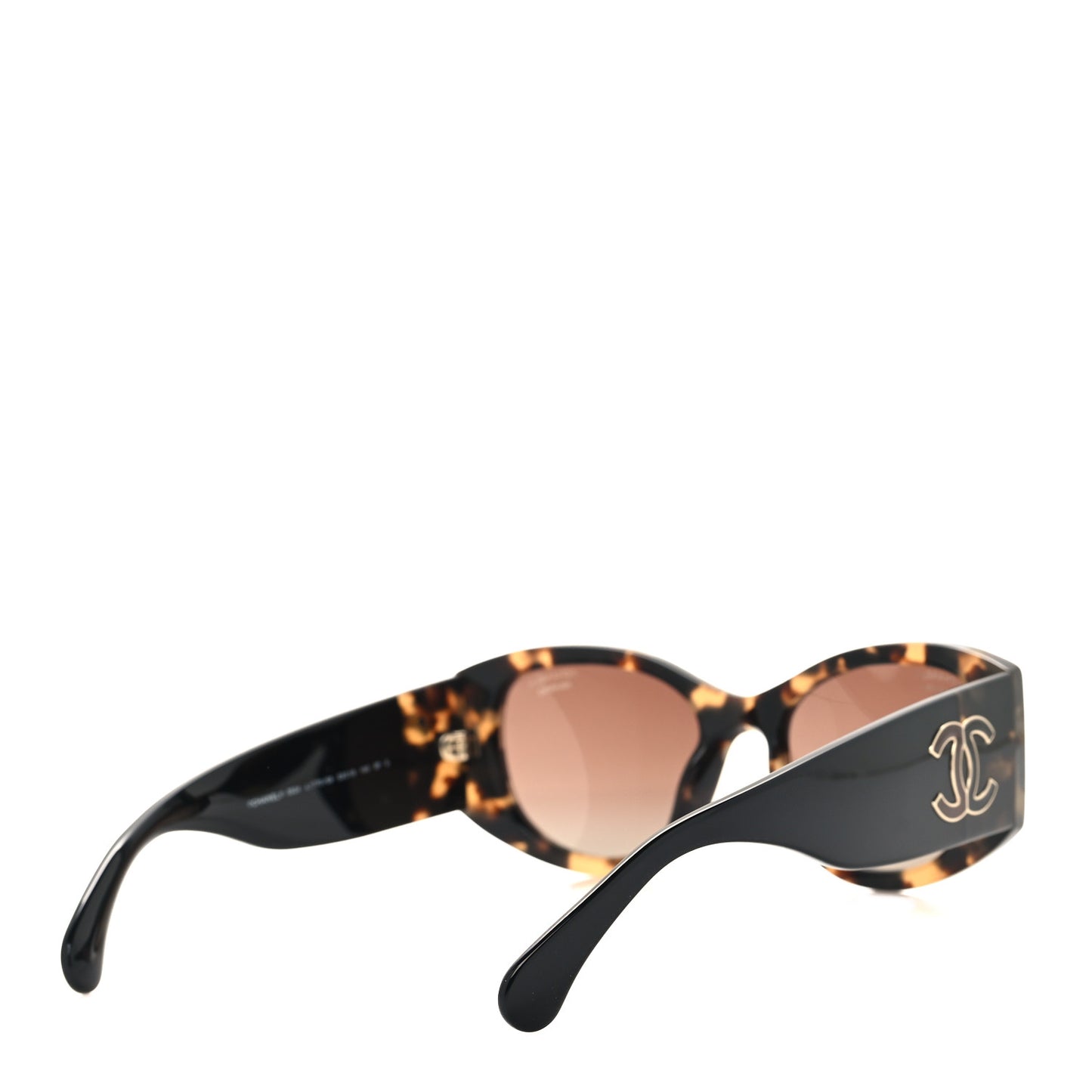 Acetate Oval Sunglasses 5524 Tortoise