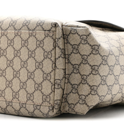 Gucci GG Plus Monogram Messenger Diaper Bag Dark Brown 11 of 11