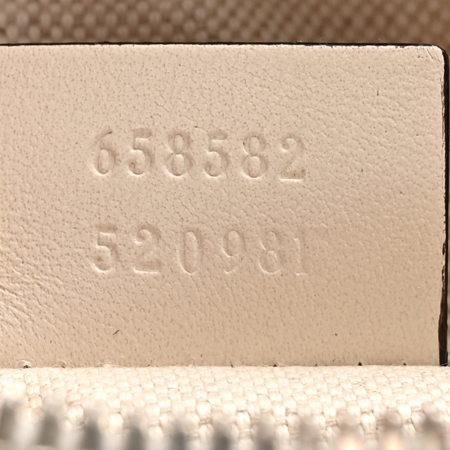 Gucci Calfskin GG Tennis Embossed Belt Bag Mystic White 7 of 10