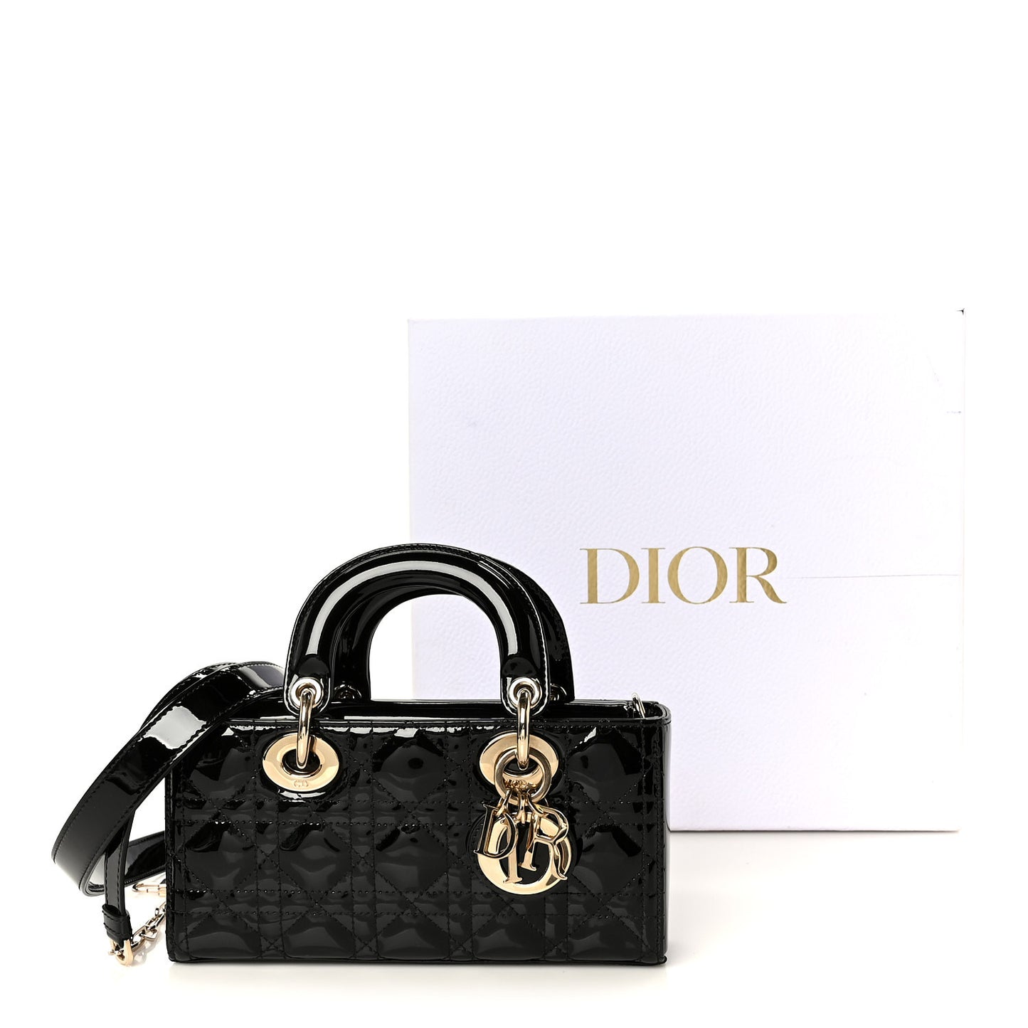 Patent Cannage Small Lady D-Joy Black