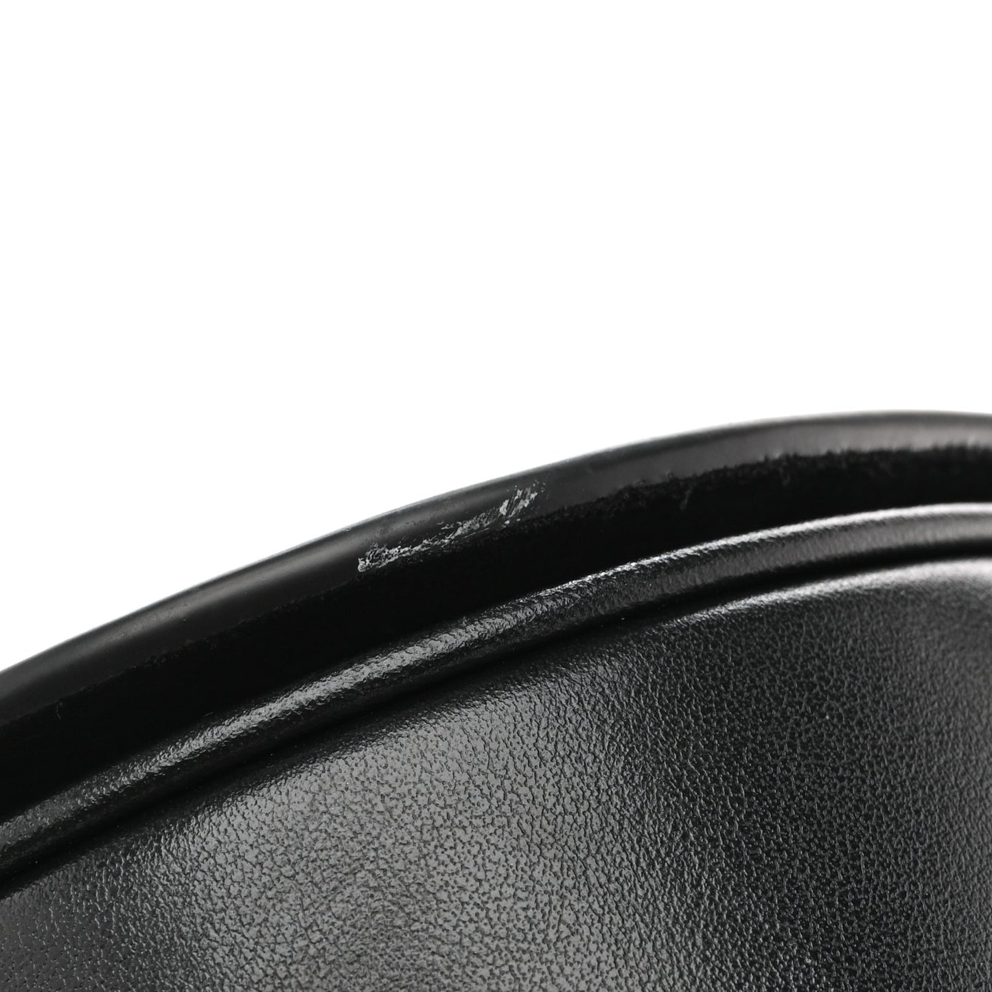 Smooth Calfskin Cuir Triomphe Folco Crossbody Bag Black