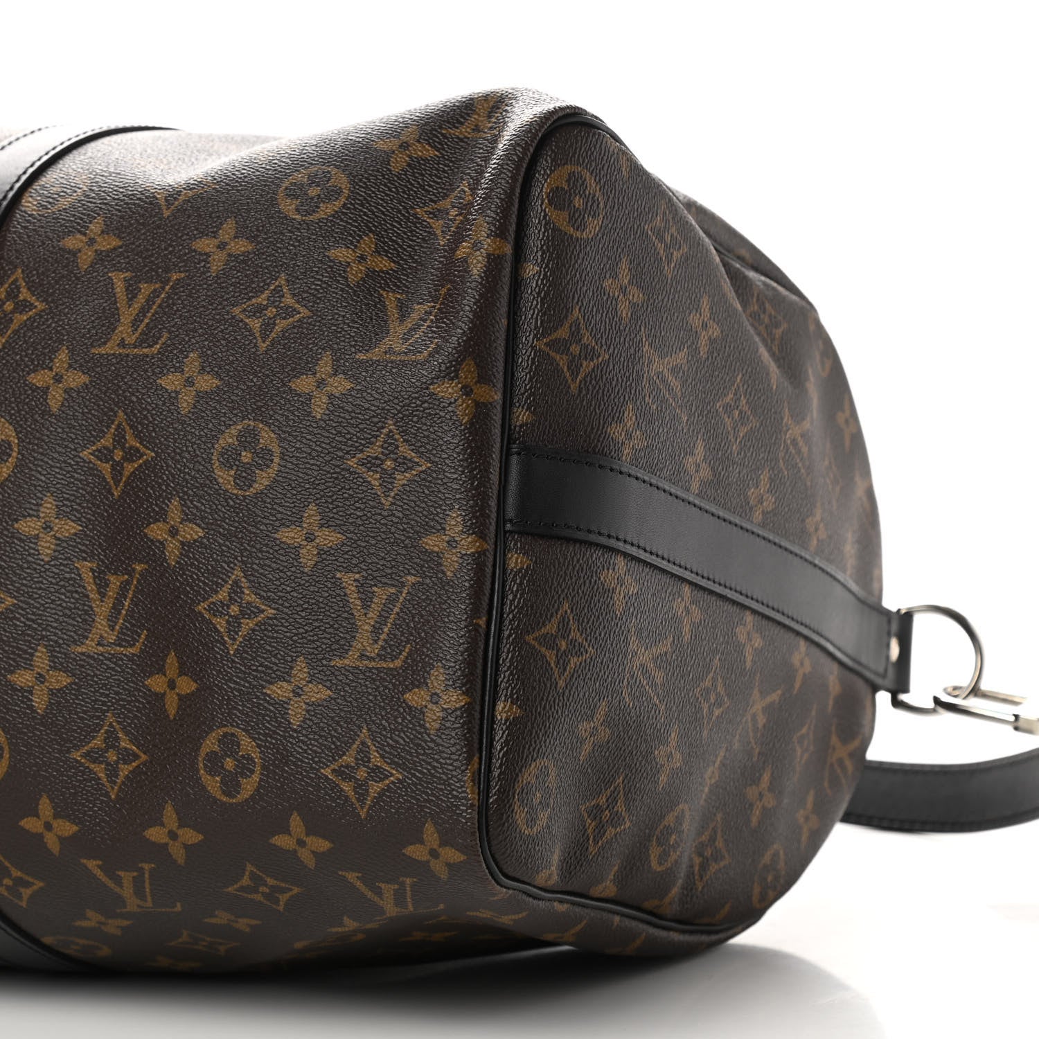 Louis Vuitton Monogram Macassar Keepall Bandouliere 45 18 of 23