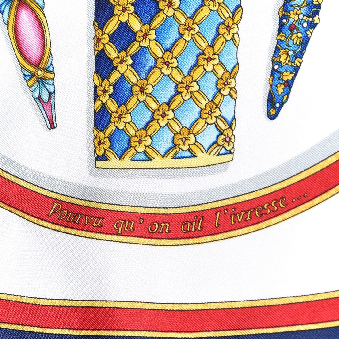 Silk Qu' Importe Le Flacon Scarf 90