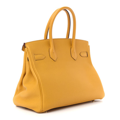 Hermes Togo Birkin 30 Jaune Ambre 3 of 12